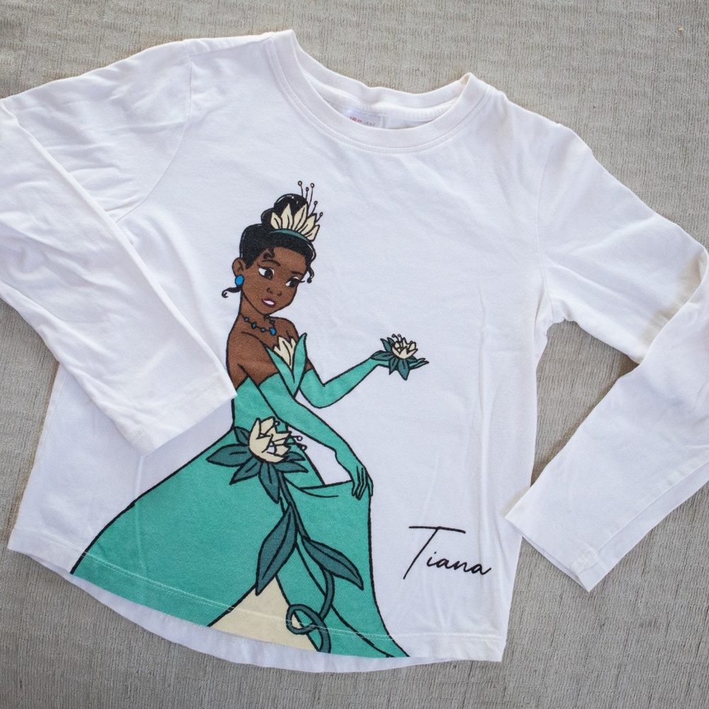 Hanna Andersson Girls Disney Princess Tiana Shirt